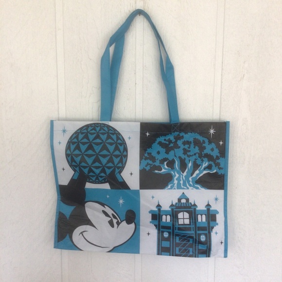 DISNEY PARKS MICKEY MOUSE REUSABLE TOTE NWT - Picture 3 of 11